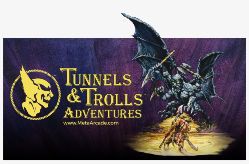 Tta Keyart Horizontal C 3 - Tunnels And Trolls Logo, transparent png download