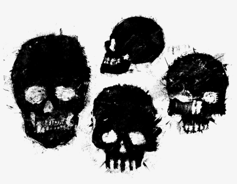 Black Skull Png Free Download - Portable Network Graphics, transparent png download