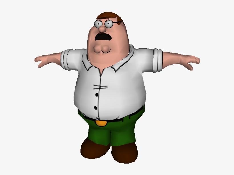 Download Download Zip Archive - Peter Griffin T Pose | Transparent PNG ...
