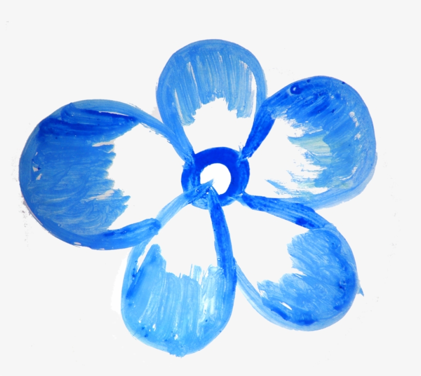 Watercolor Ink Flower Free Png - Watercolor Painting, transparent png download
