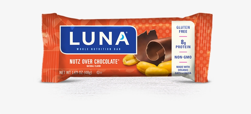 Nutz Over Chocolate® Flavor Packaging - Luna Nutz Over Chocolate, transparent png download