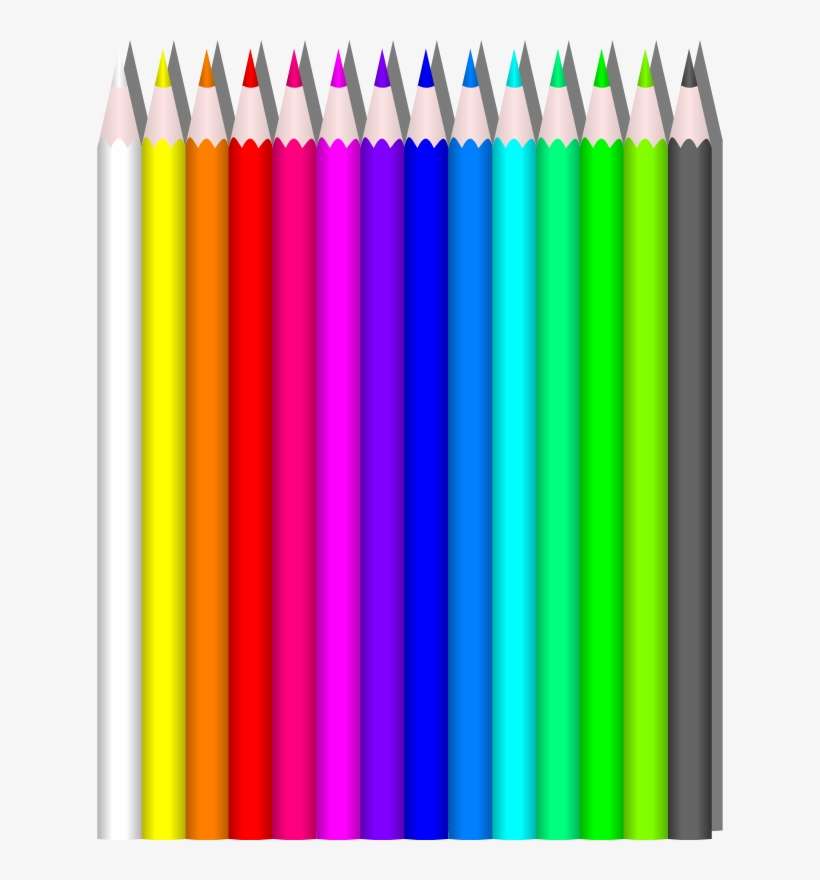 Medium Image - Colored Pencils Clipart, transparent png download