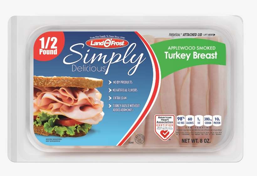 Land O'frost Adds Smaller Packaging To Simply Delicious - Land O Frost Simply Delicious Hickory Smoked Ham, transparent png download