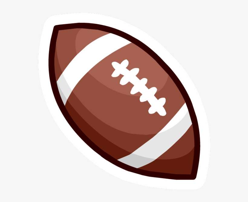 Pelota De Futbol Americano Png - Club Penguin Football, transparent png download