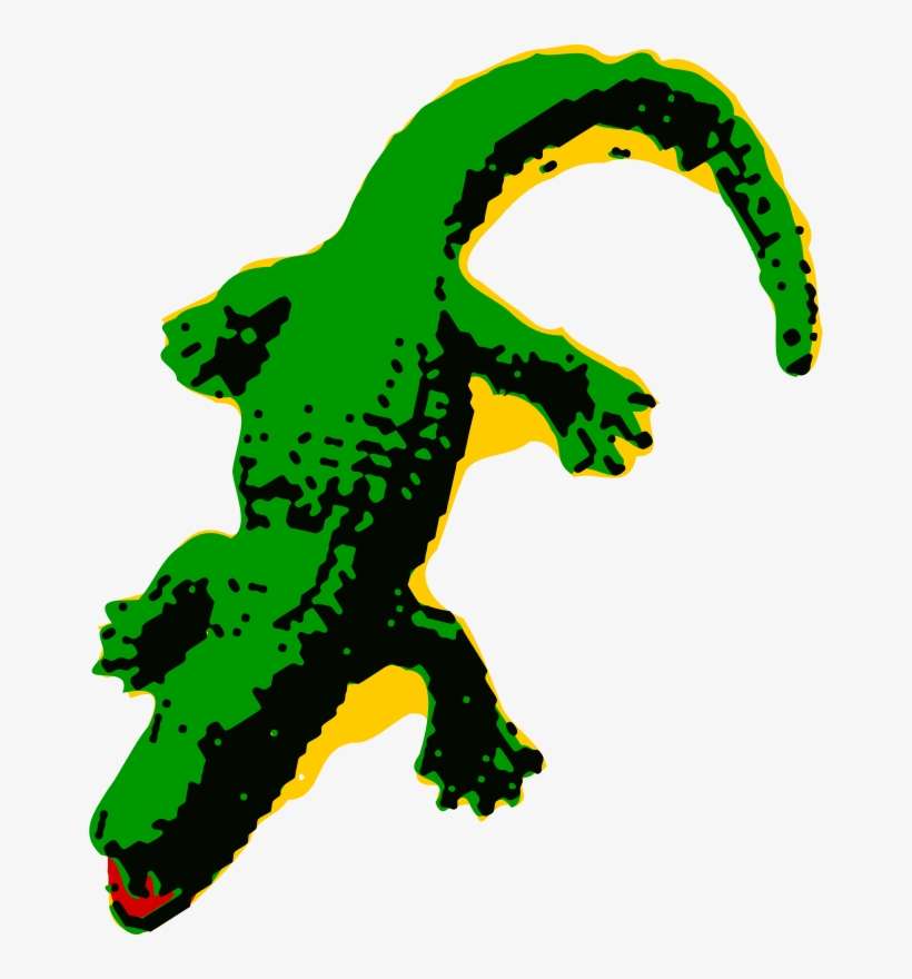 Medium Image - Animated Alligator Clipart, transparent png download