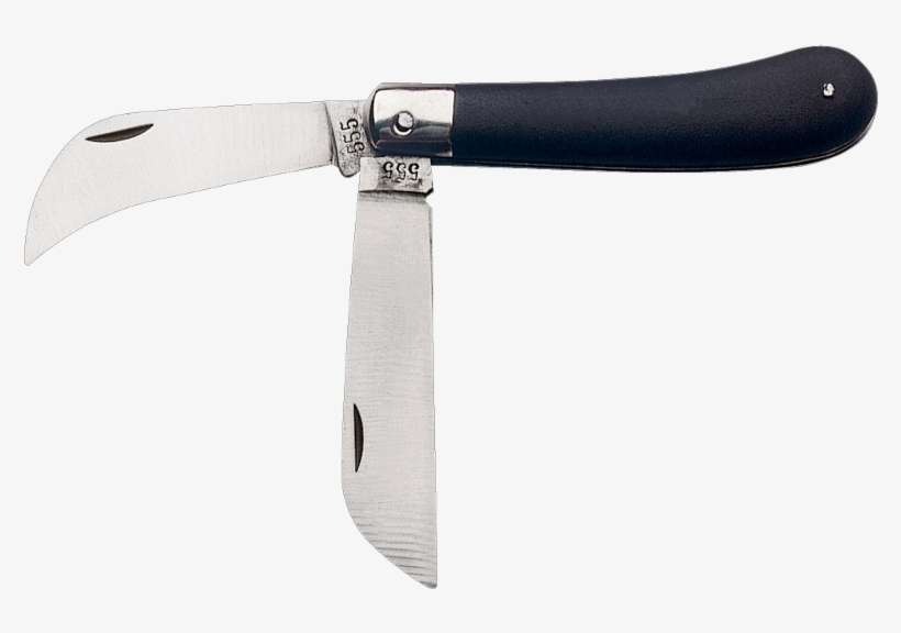 Electricians Knife, Folding, Plastic Handle - Bahco Couteau D'electricien, Repliable, Avec Manche, transparent png download