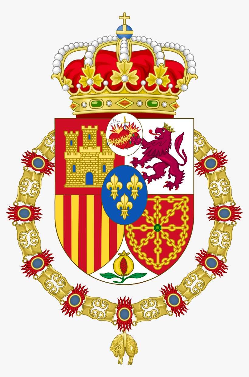 Sixto Enrique De Borbón Parma - Coat Of Arms Of Felipe Vi, transparent png download
