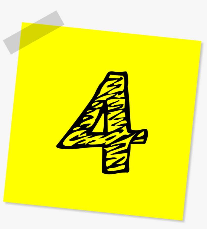 1 Escapes-treasure Of The Nation Themed Nation - Number Four Clipart Black And White, transparent png download