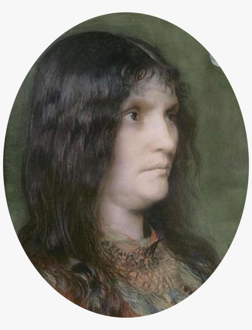 Mme Emile Lévy, Née Céline Joséphine Bidard De La Noë - Lace Wig, transparent png download