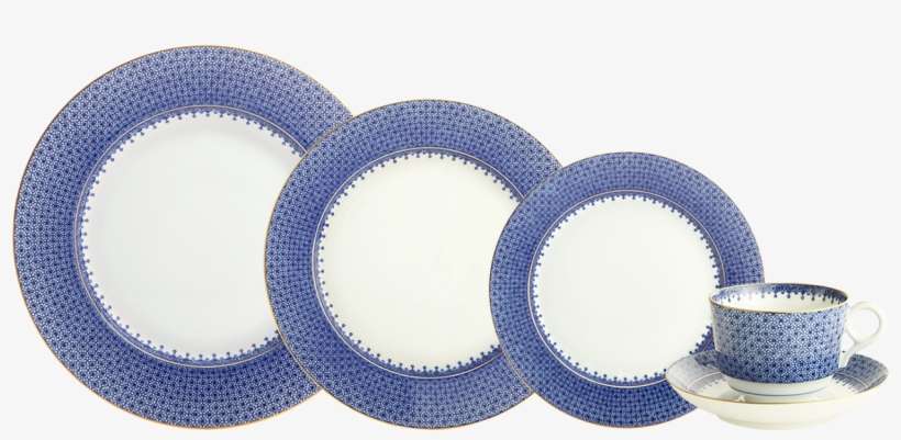 Mottahedeh Blue Lace Dinner, transparent png download