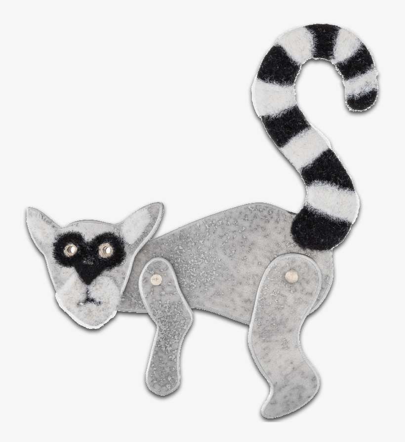 Brooch-lemur - Squitten, transparent png download