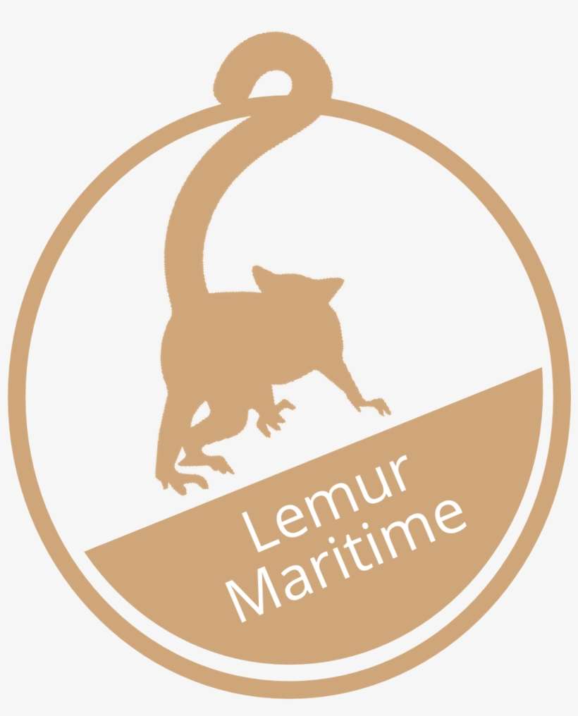 Lemur Maritime - Emblem, transparent png download