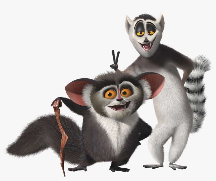 Madagascar And Shrek - Madagascar Cartoon, transparent png download