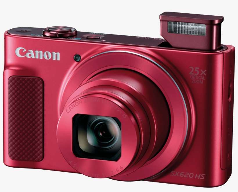 Digital Camera, 20 Mp, 25x Zoom, Red Canon 1073c002 - Canon Powershot Sx620hs, transparent png download