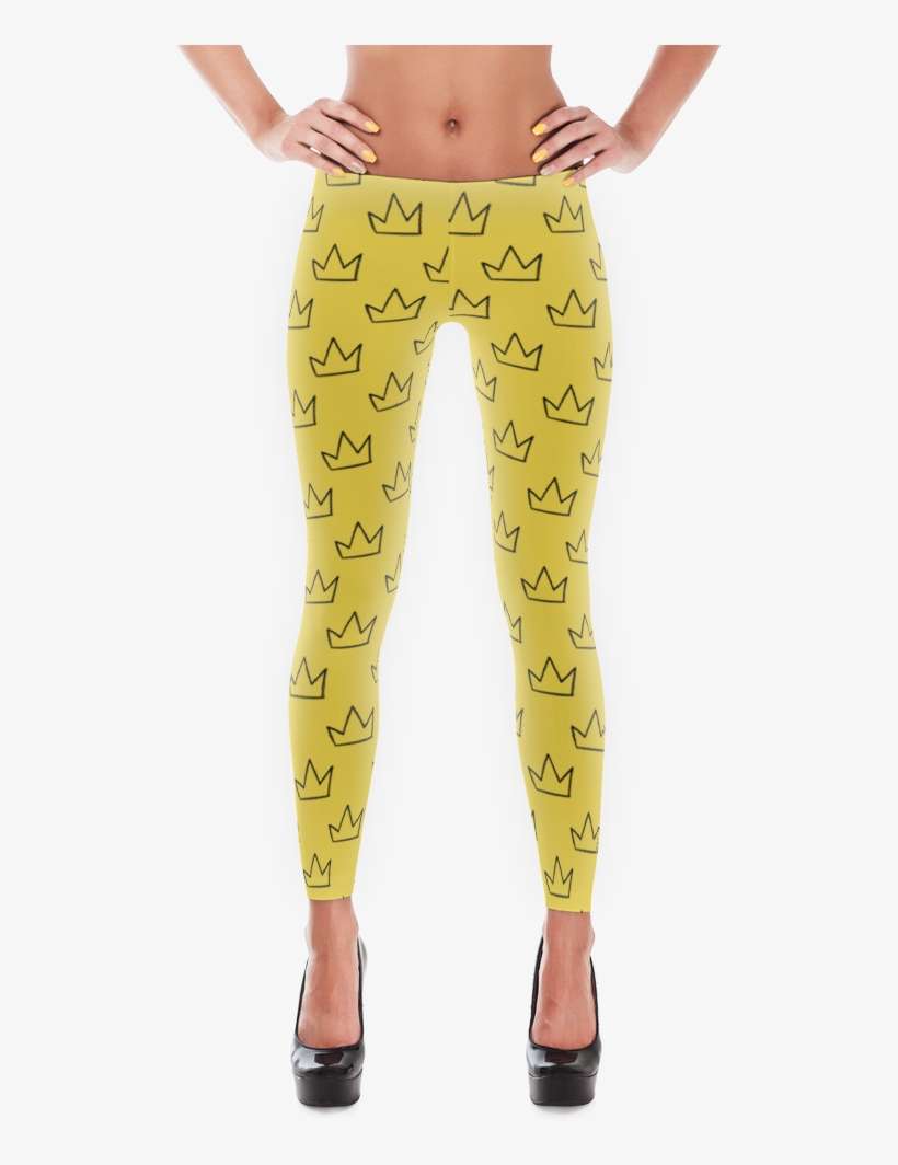 Basquiat Crown Png - Women's Leggings - Back To Prep - Xs, transparent png download