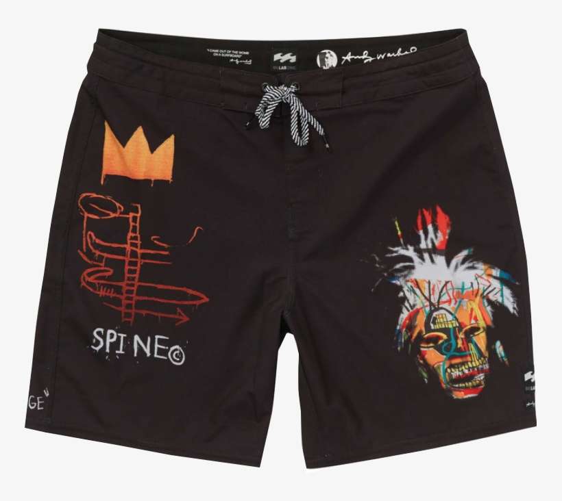 Black Boardshorts With A Twist - Billabong Fright Wig, transparent png download