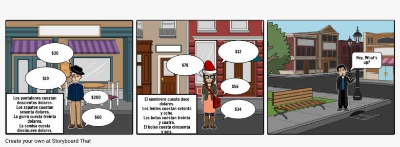 Spanish Storyboard 2 Or - Cartoon, transparent png download