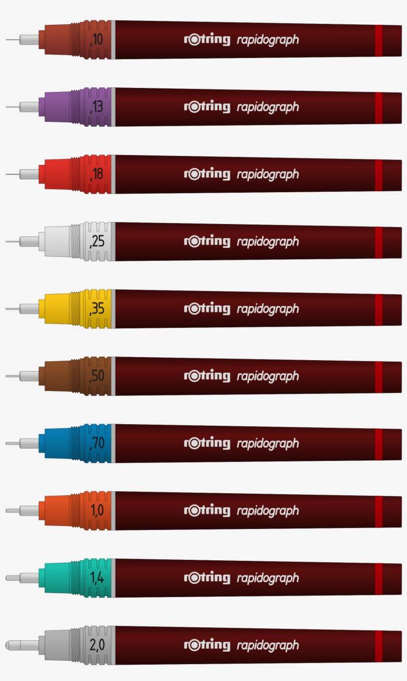 Open - Technical Pen, transparent png download