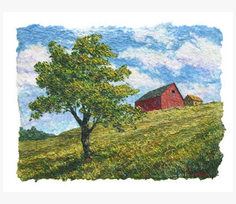 Oakhill Farm By Roland Simard - Farm, transparent png download