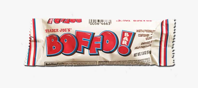 Not As Long As Your Average Snickers Or Baby Ruth, - Boffo Bar Trader Joe's, transparent png download