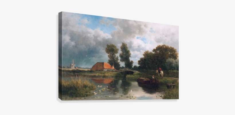 Tying Up The Boat Near The Farm Canvas Print - Maggot's Farm Lord Of The Rings, transparent png download