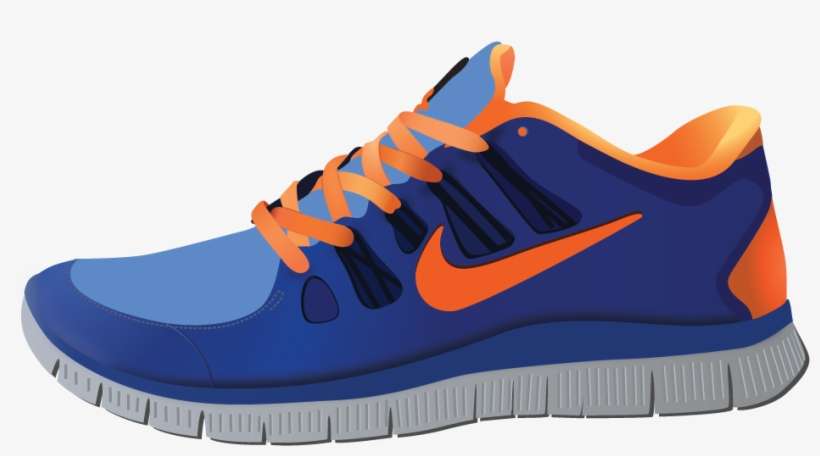 Sneakers Flat Icon - Running Shoe, transparent png download