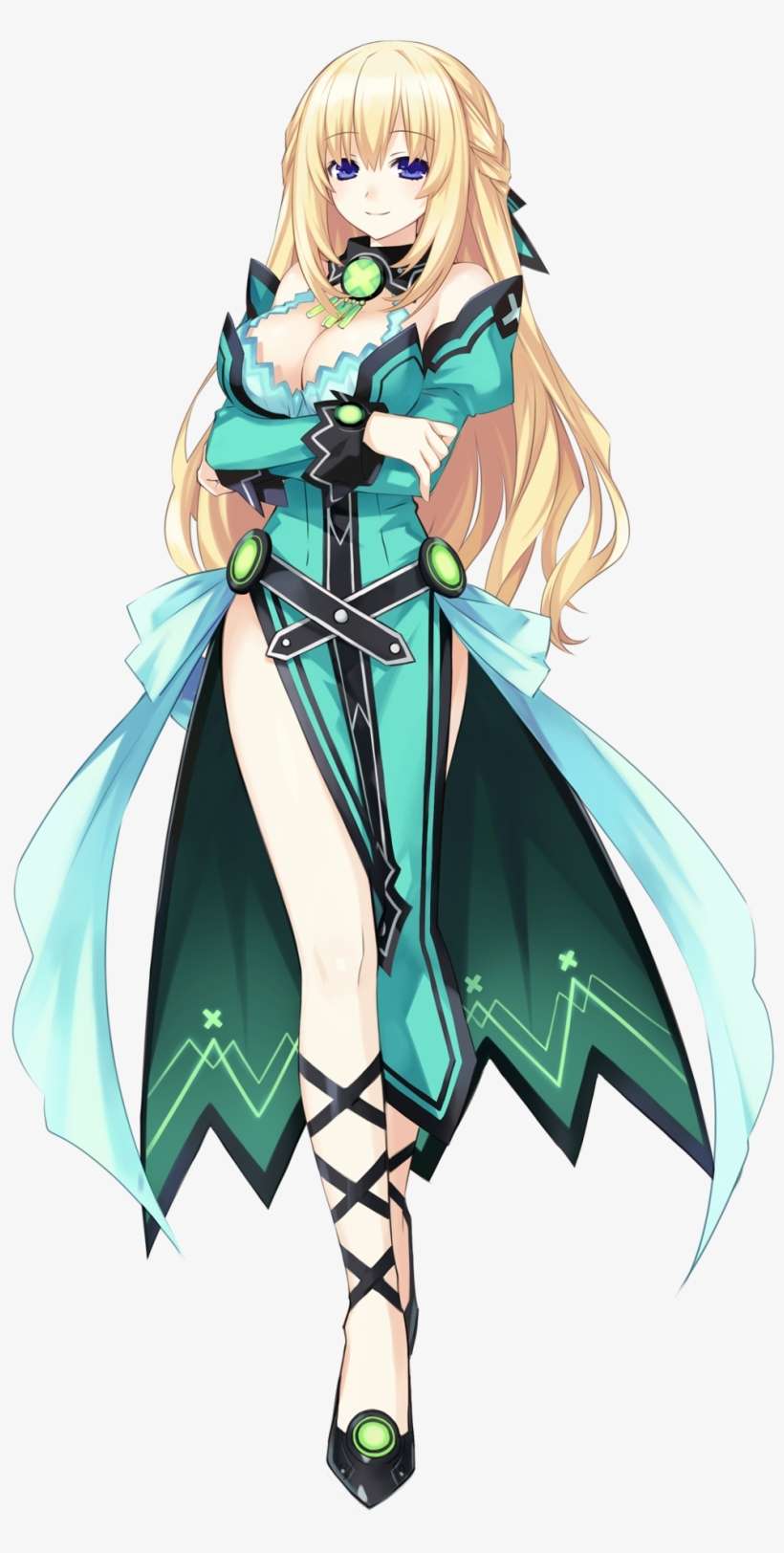 Vert Victory - Hyperdimension Neptunia Psv Producing Perfection Psvita, transparent png download