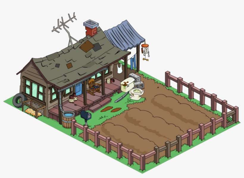Ico Terwilligers Oldsimpsonfarm Unlock Cletus' Farm - Simpsons Tapped Out Money Fast, transparent png download