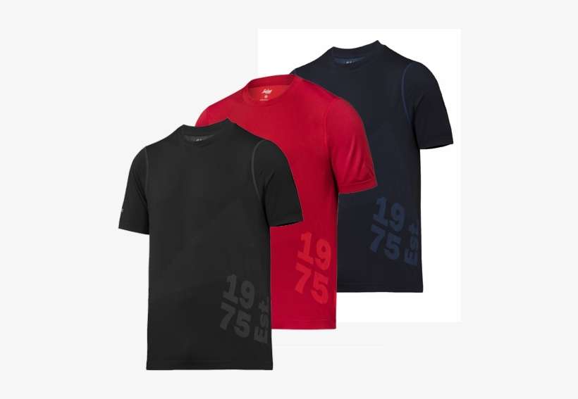 Snickers 2519 Flexi Work - Active Shirt, transparent png download
