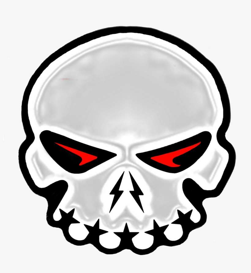 Skull With Trans Background - Victory Motorcycles Skull Logo, transparent png download