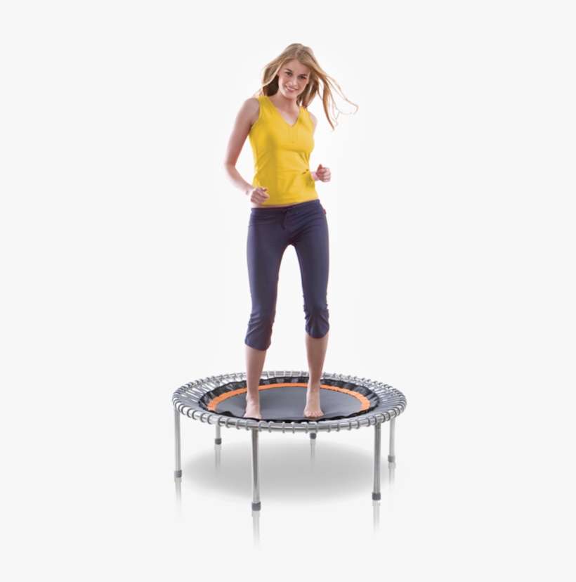 A Young Woman Undertakes Cardio Vascular Training On - Exercise, transparent png download