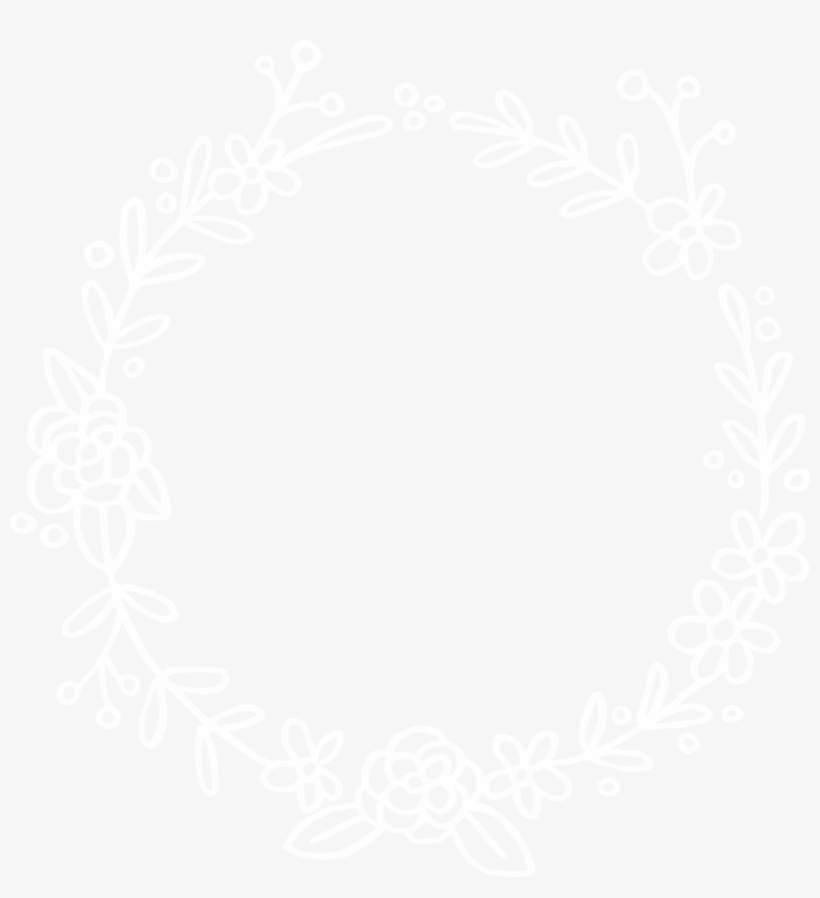 White Wreath 1 - Bloom Where You Are Planted Sign, transparent png download