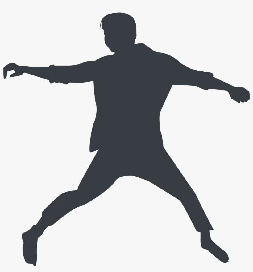 Athlete Silhouette - Athlete, transparent png download