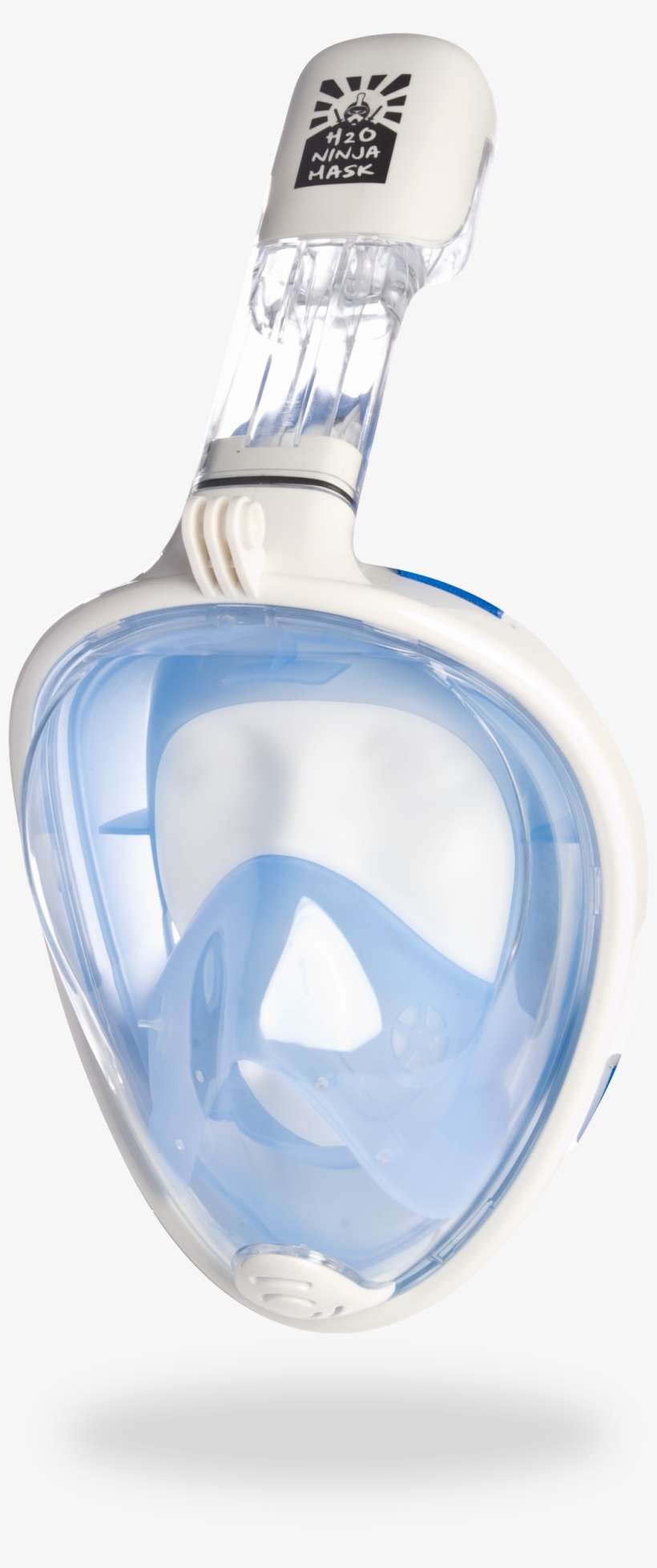 H20 Ninja Mask Full Face Snorkelling Mask - Headphones, transparent png download