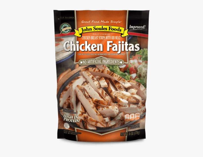 6oz Refrigerated - John Soules Chicken Fajita, transparent png download