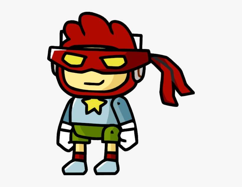 Ninja Mask - Scribblenauts Wiki - Scribblenauts Maxwell, transparent png download