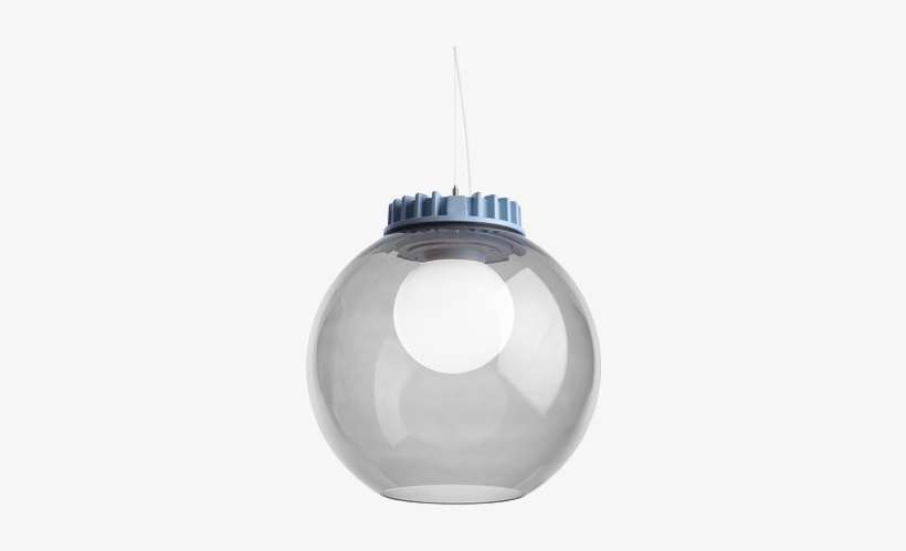 City Globe Grey Opal - Pendant Light, transparent png download