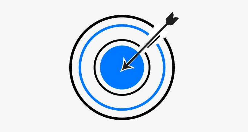 A Target With An Arrow In The Middle - The Middle, transparent png download