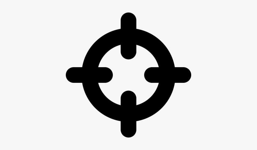 Target Icon Vector - Target Icon, transparent png download