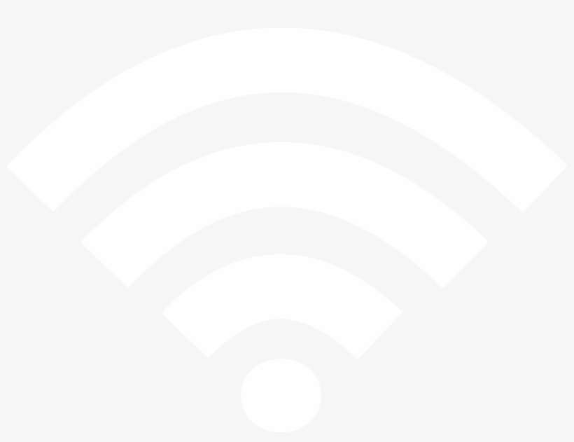 White Wifi Signal - Car Nfc, transparent png download