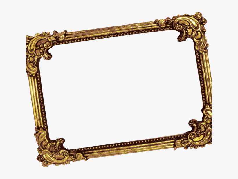 Luxury Photo Frame, Golden Photo Frame, Wedding Photo - Portrait Tablet - Ipad Mini 1 (horizontal), transparent png download