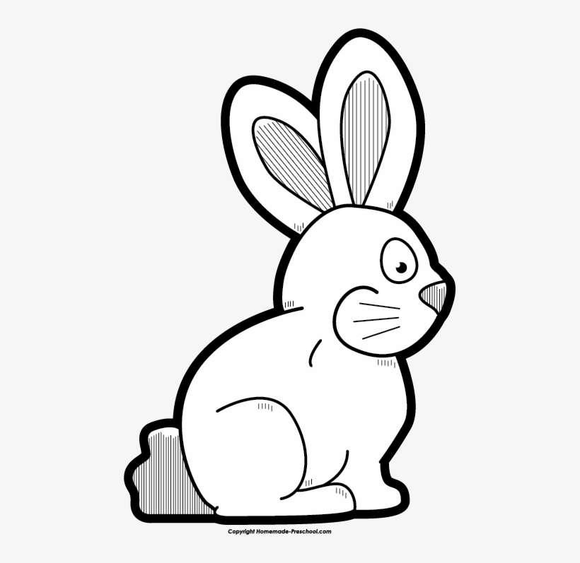 Rabbit Clipart Read - Chocolate Bunny, transparent png download