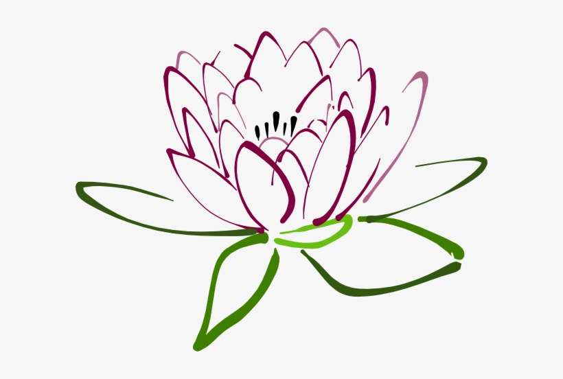 Lilacs And Vine Tattoos Pin Clip Art - Lilac Clipart, transparent png download