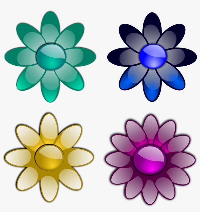 Flower Clipart Png File Tag List, Flower Clip Arts - Flowers Clip Art, transparent png download