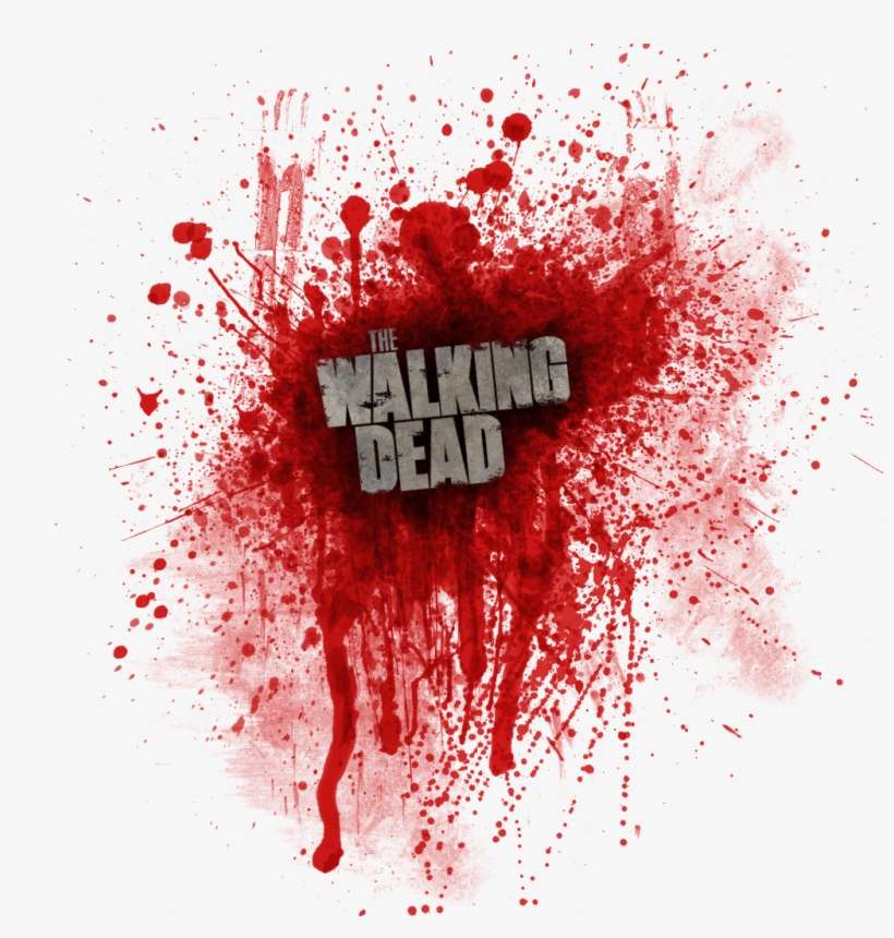 Twd - Blood Splatter, transparent png download