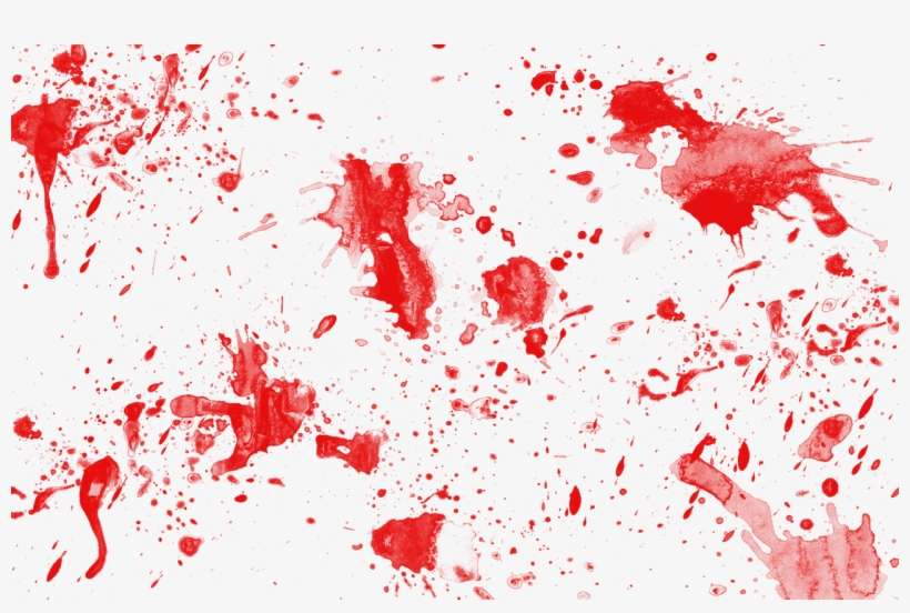 Gotas Sangre - Manchas De Sangre Png, transparent png download