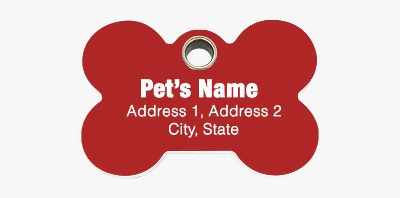 Clipart Dog Bone Dog Tag, transparent png download