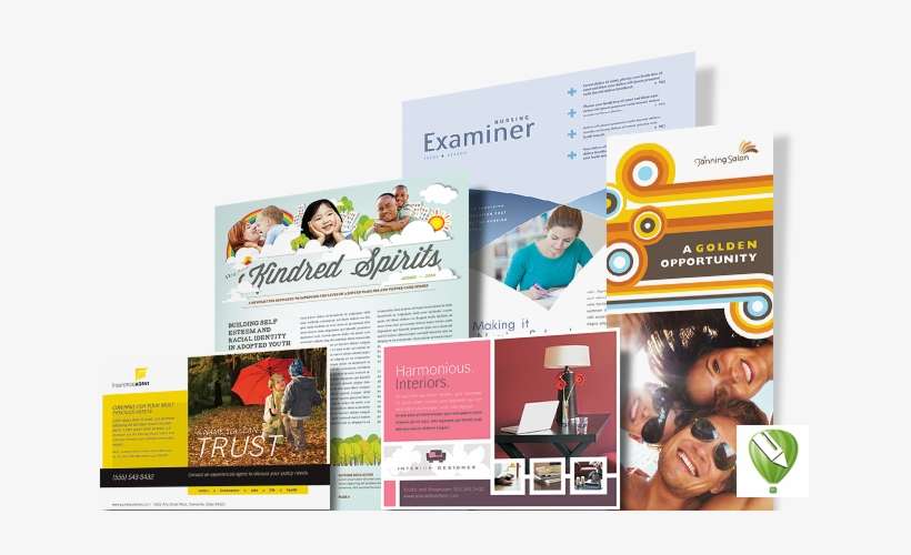 Coreldraw Templates & Graphic Design Layouts - Indesign Designs, transparent png download