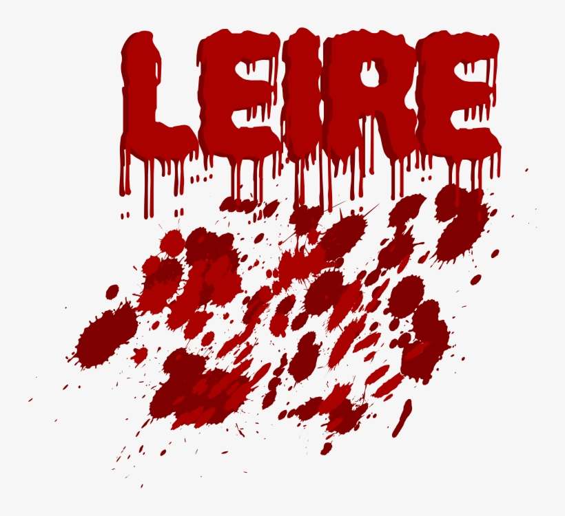 Nombre Con Sangre Inkascape, transparent png download