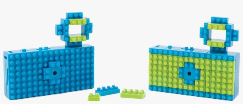 Nanoblock Digital Camera - Fuuvi Sonar Nanoblock Toy Digital Camera, transparent png download